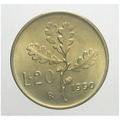 Repubblica italiana 20 lire - -,
