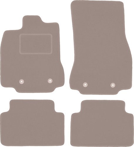 Tappetini velluto beige - velluto,