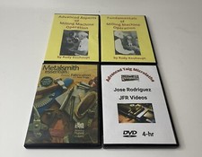 Essential Metalworking Skills 4 Courses 5 DVDs Milling Lathe Operation & More