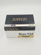 Obiettivo rokinon 8mm 8 - 8mm, t3.8