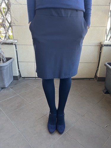 Gonna tubino blu kafte - kafte, 42
