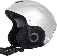 Casco da Sci Ragazzo Argento