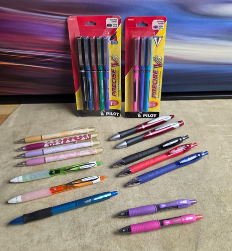Lotto penne matite varie - lotto,