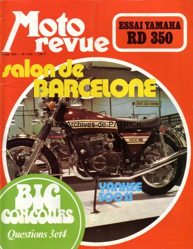 Moto revue 2123 yamaha - moto,