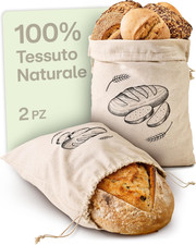 Set Di 2 Sacchetti per Pane