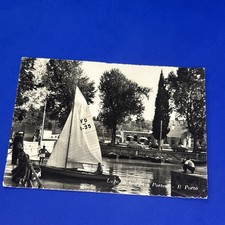 LAGO DI GARDA PORTESE IL PORTO CARTOLINA D'EPOCA