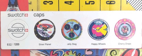 Swatch caps pezzi edizione - caps,