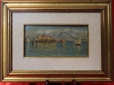 Dipinto olio su tavola -