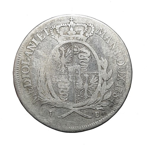 Milano 2 scudo 1784 - 1784,