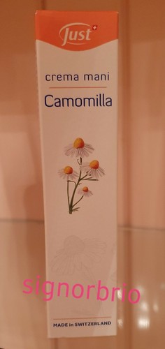 Crema mani camomilla just - crema,