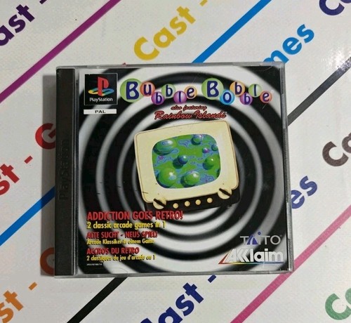 Ps1 bubble bobble - bobble, playstation