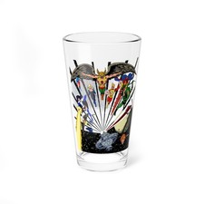 Justice league pint - glass,, 16