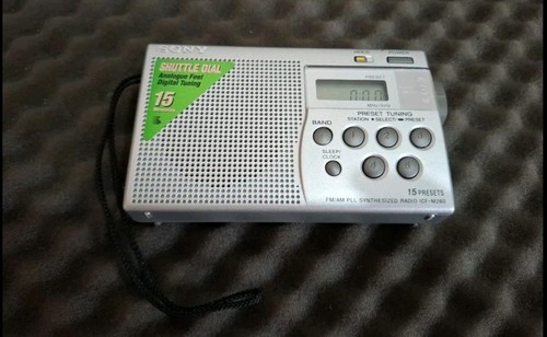 Radio portatil sony icf - radio, icf-m260