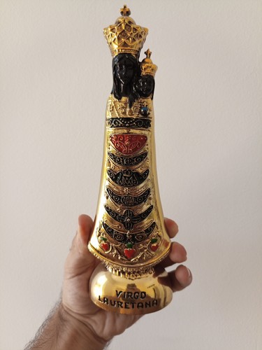 Statua vintage virgo lauretana - virgo,