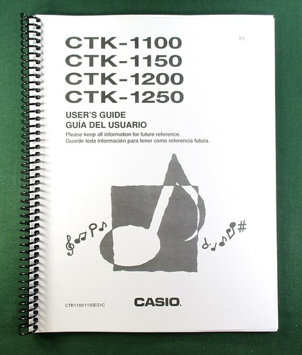 Casio ctk 1150 instruction - casio, ctk-1150