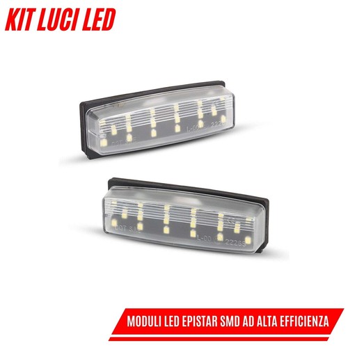 Kit luci targa led - luci,