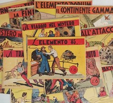 NEL MONDO DEGLI ATOMI 1/14 serie completa Ed. Il Rostro 1944 !!!