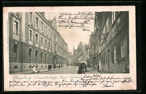 Cartolina augusta veduta - augusta,, di