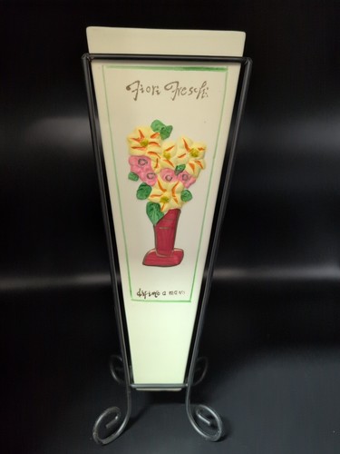 Vaso ceramica con supporto - in,