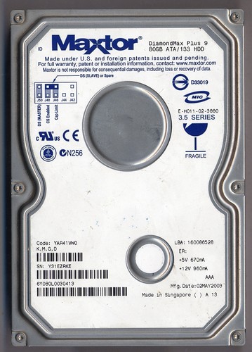 Hard disk ide gb - 80,