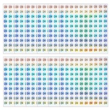 Adesivi riflettenti rotondi