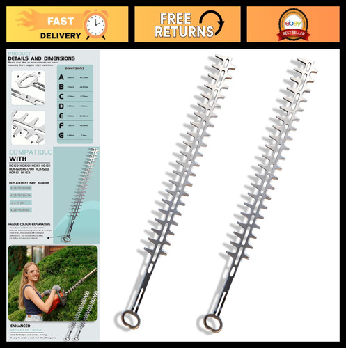 Set lame tagliasiepi 2 - 18",