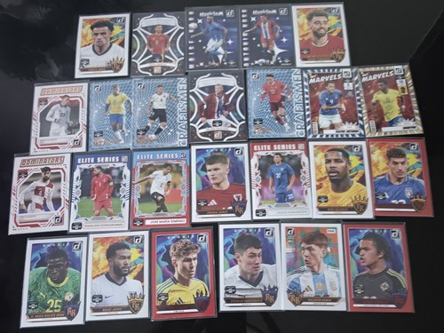 Lotto carte calcio donruss - 25,