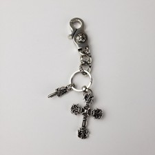 Portachiavi Foti Cuori Cromati