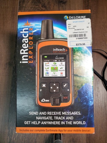 Gps satellitare delorme - gps,