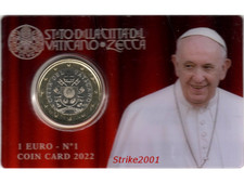 Euro VATICANO 2022 COIN CARD 1
