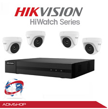 KIT TELECAMERA 4 CANALI HIKVISION  FULL AHD 