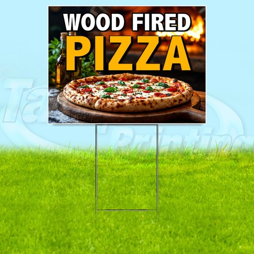 Insegna legna pizza 18x24 - insegna, a