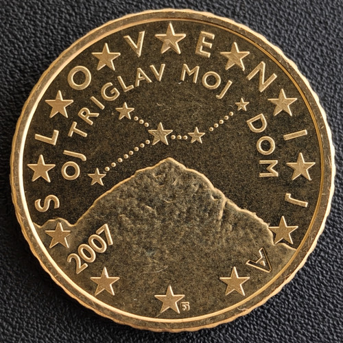 Slovenia centesimi di - 50,