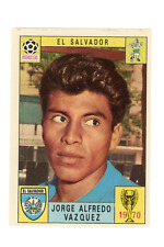 1970 Panini Mexico 70 - Jorge Alfredo Vazquez - El Salvador - Bisvalida -CP317