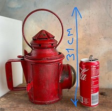 Lanterna,faro rosso vintage