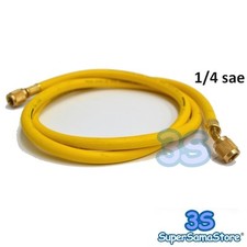 3S TUBO FRUSTA FLESSIBILE per REFRIGERANTE R22 R407c R134A 1/4" SAE - NUOVA