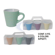 Set 6 Tazzine Tazze Caffè