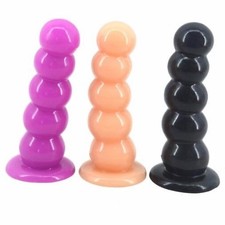 Plug anale sex toy grosso silicone morbido dildo anal toys a sfere palline anali