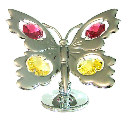 Farfalla argentata crystocraft - farfalla,