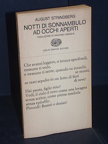 August strindberg notti di - -,
