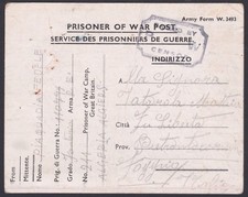 ALGERIA 1943 Cartolina in