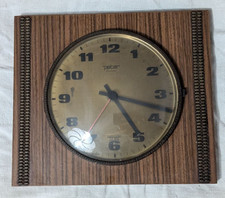 PETER ELECTRIC Orologio da Parete  21x23 CM vintage!!