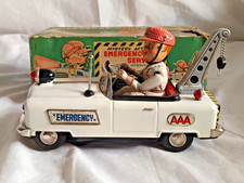 '1960 - RARE Nomura Car Emergency Service Tin Toys Japan Mistery Action + Box