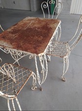 Tavolo In Ferro Battuto