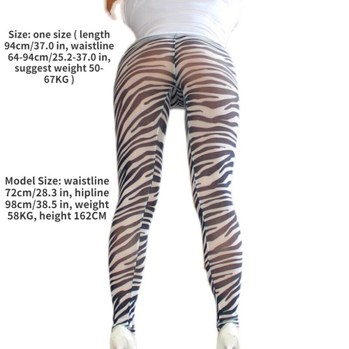 Leggings donna maglia - , righe