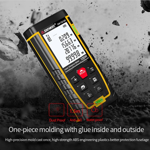 Misuratore laser portatile lcd - misuratore,