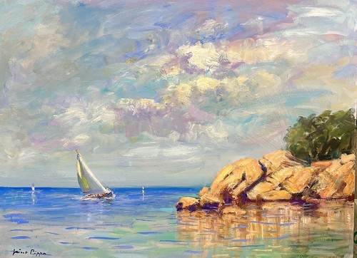 Askart nino pippa dipinto olio - askart,