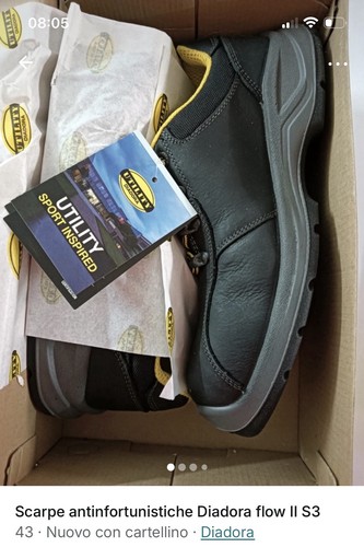 Scarpe antinfortunistica - scarpe,