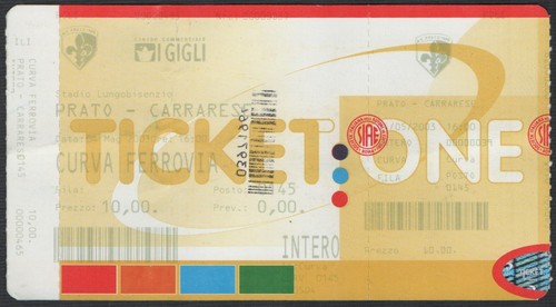 Biglietto stadio ticket - stadio, prato