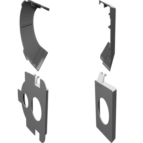 Base del braccio servo robot - base,